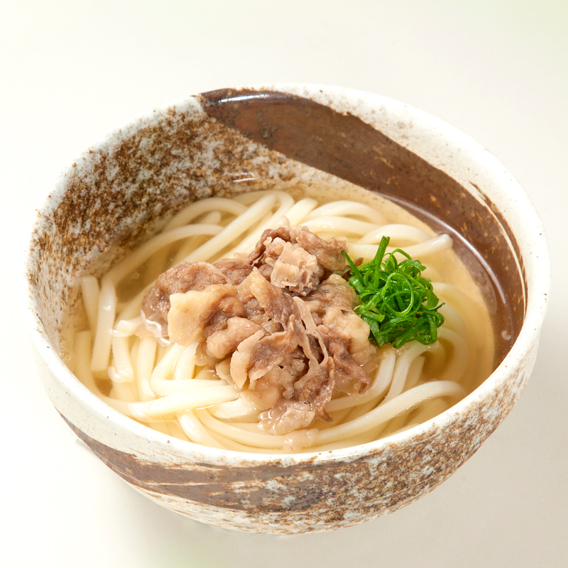 オリーブ牛入り冷凍讃岐肉うどん