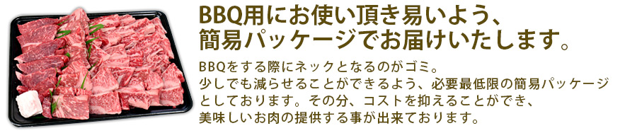 簡易パッケージでお届け
